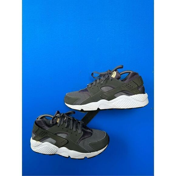 Nike Air Huarache green/white DD318429-037 Men's Size 8.5 - Picture 3 of 6